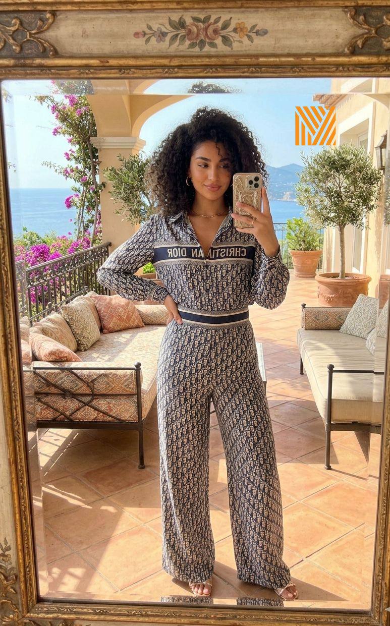 C- Fabric 2-Piece Set