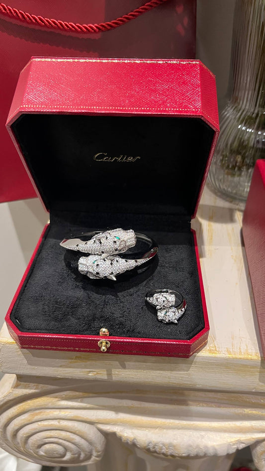 C- Bracelet ring + box  Fullset