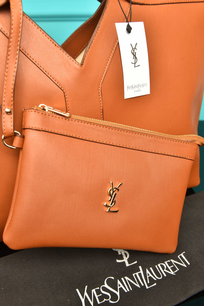 'Y Tote in Leather Bag
