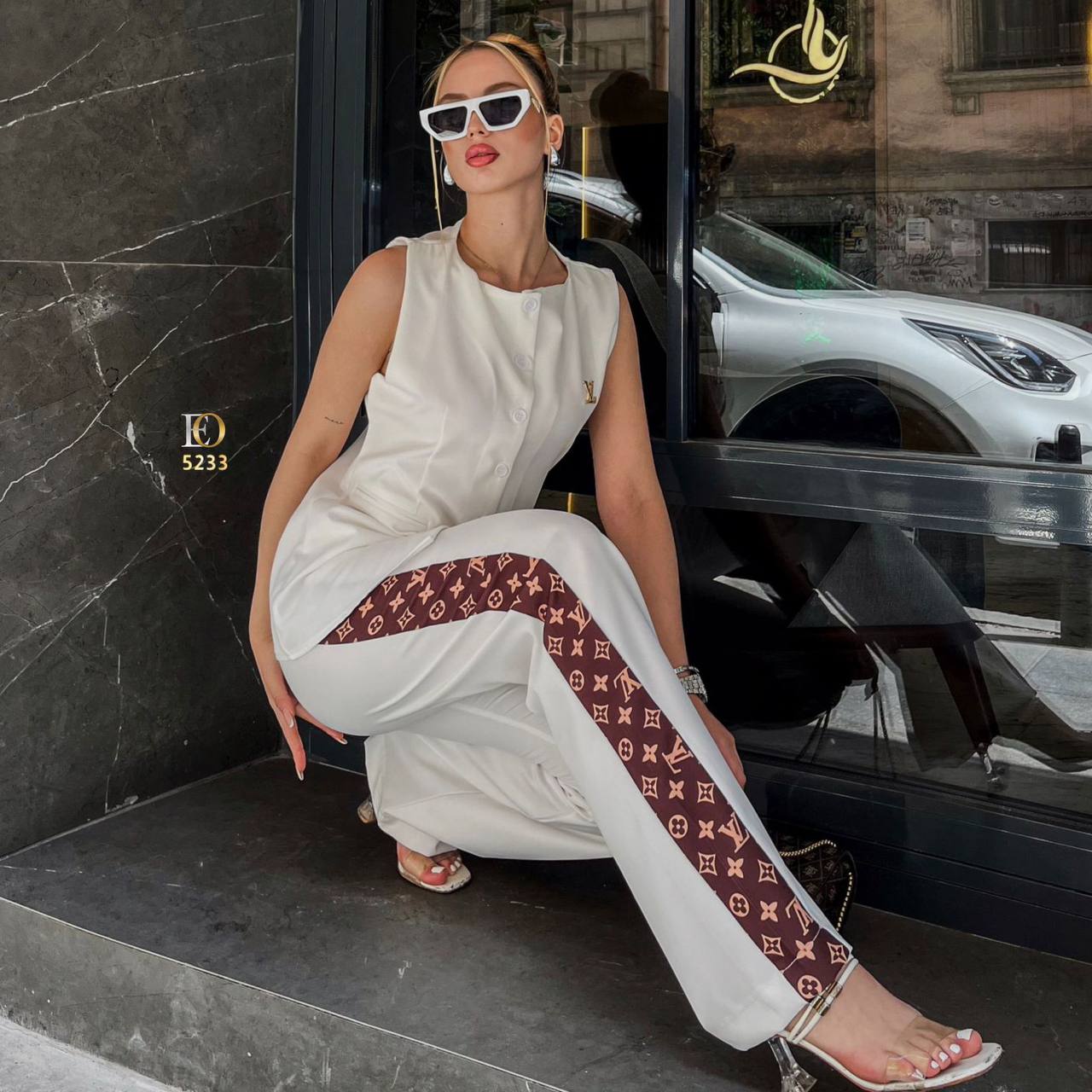 'Imported Double Fabric Set