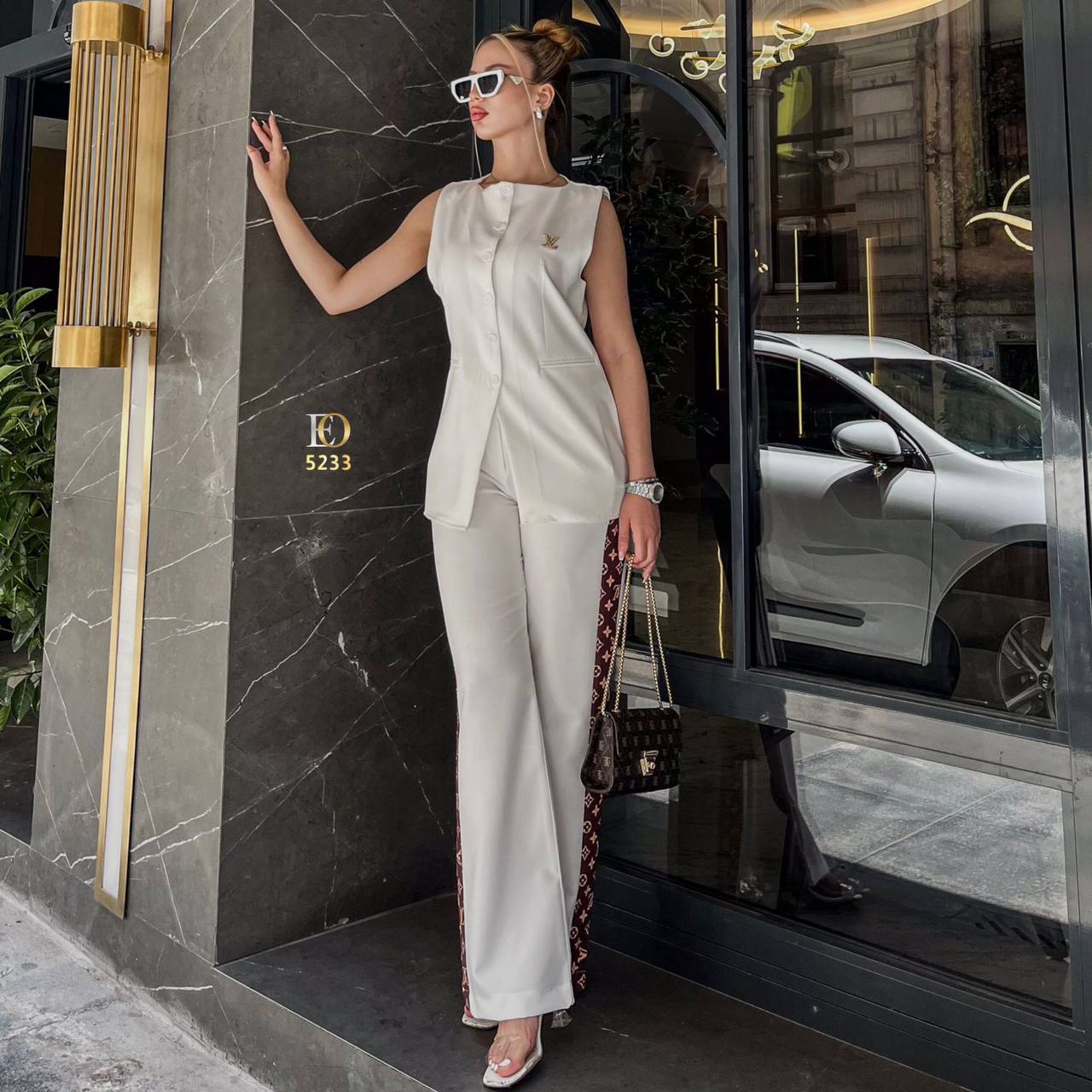 'Imported Double Fabric Set