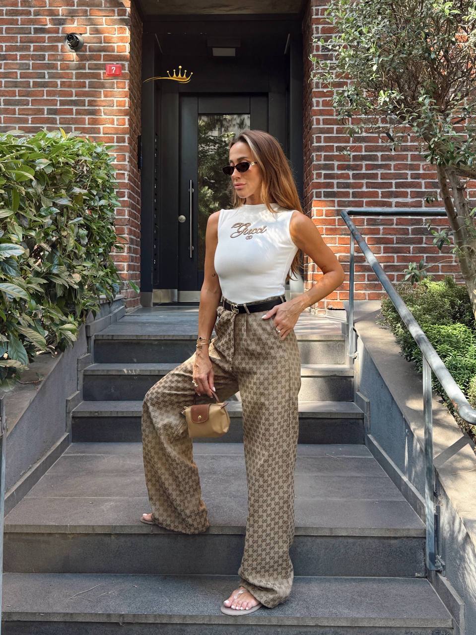'Jacquard fabric - Belt included